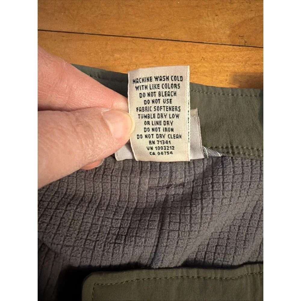 LL Bean Pants Mens 40x29 Cresta Fleece Lined Hiking Quick dry Sun Protection